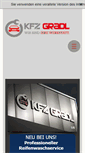 Mobile Screenshot of kfz-gradl.de